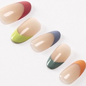 Resim Pop Beauty Takma Tırnak Seti & Zararsız Yapıştırıcı Popbeauty10067 
