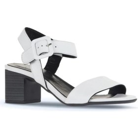 Resim Bueno Shoes Beyaz Deri Kadın Topuklu Sandalet 01WA2805 01WA2805 