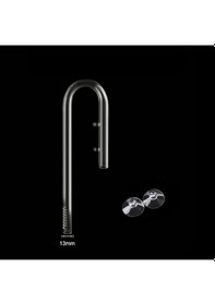 Resim Hangfox Akvaryum Filtre Tankı Cam Su Girişi - 13mm Standart Boyut - Yüksek Cam Şeffaflık Ve Isı Dayanımı 