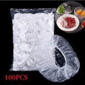 Resim 100 adet Tek Kullanımlık Gıda Güvenli Plastik Sarma Kapakları - Ev Mutfak, Piknik, Barbekü için Çeşitli Taze Tutma Filmi - Artıklar, Meyve, Sebze için Gıda Sınıfı Mühür - Restoran Kalitesinde Mutfak Aksesuarları 