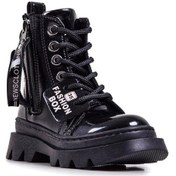 Resim Siyah Rugan Kız Çocuk Günlük Postal 051.3071-siyah Siyah 