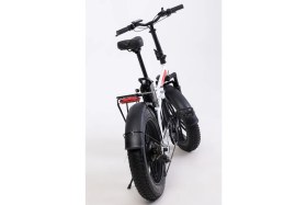 Resim Cozibo Fc Bike - Model Elektrikli Katlanılabilir Bisiklet Düz Kadro El Gazlı 