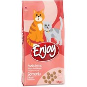Resim Enjoy Sterilised Somonlu Kısırlaştırılmış Kedi Maması 10 Kg 