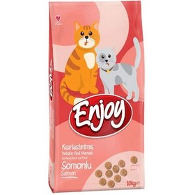 Resim Enjoy Sterilised Somonlu Kısırlaştırılmış Kedi Maması 10 Kg 