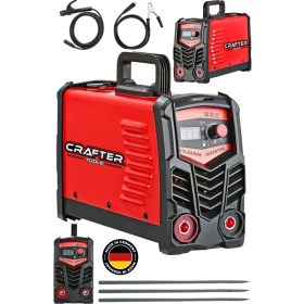 Resim Crafter Tools İnverter Çanta Kaynak Makinesi 160 Amper Bakır Sargı Dijital Göstergeli 