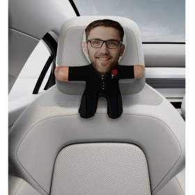 Resim Bk Gift Sağ Koltuk Boş Kalmasın Fenomen Erkek Bebek Yastık-9 