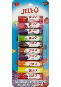 Resim Taste Beauty Jell-o Lip Balm Dudak Balsamı Çeşit Paketi 10 Adet 