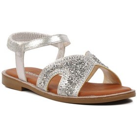 Resim Gümüş Kadın Düz Sandalet 286069 Z Gümüş 