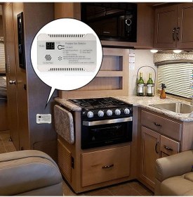 Resim Pazly Küçük Karavan Propan Gaz Dedektörü - 85db Yüksek Alarmlı, 12v Dc, Dijital Ekranlı 