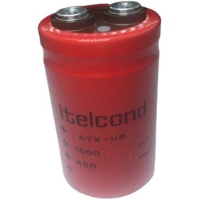 Resim 1500Uf 450V Ayx-Hr Vidalı 51X83Mm Kondansatör 