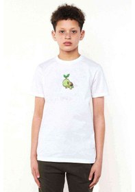 Resim Pokemon Karakter Çizimi Turtwig Pokemon Baskılı Unisex Çocuk Bey 