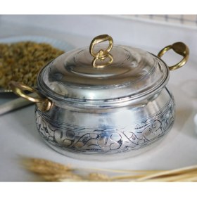 Resim Bakır Concept Bakır Tencere Güveç Model Oyma Nakış İşleme 19 cm 