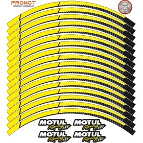 Resim Rebon Moto Design Motosiklet Jant Şeridi Motul Tasarımlı 9 