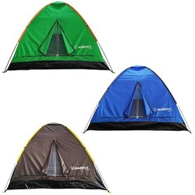 Resim Madfox Barun 3 Kişilik Kamp Çadırı Haki Çok Renkli 