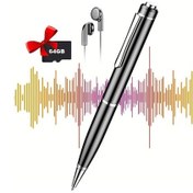 Resim Lumaworld 64gb Ses Kaydedici Dijital Ses Kayıt Cihazı Dersler Toplantılar Gürültü Azaltma Usb Şarj Edilebilir 