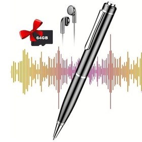 Resim Lumaworld 64gb Ses Kaydedici Dijital Ses Kayıt Cihazı Dersler Toplantılar Gürültü Azaltma Usb Şarj Edilebilir 