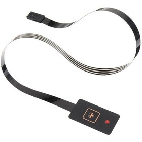 Resim Motorobit Tek Butonlu Gps Membran Anahtarı 
