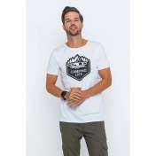 Resim XCLSV Sport Camping Life Baskılı Kamp Tişörtü 