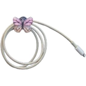 Resim OTOMOR AKSESUAR Torpido Askılık Minyatür Kelebek Mor 1 Adet 