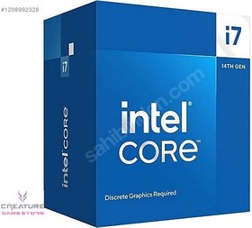 Resim Intel Core i7 14700F 5.4GHz 20 Çekirdek LGA1700 Tray İşlemci 