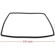 Resim Çeşitli Markalarla Uyumlu Fırın Kapak Contası 44x34 Cm 