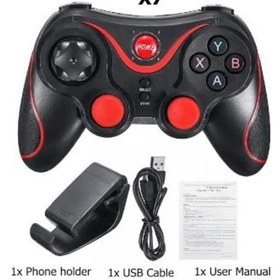 Resim X7 Wireless Kablosuz Oyun Kolu Bluetooth Joystick Gamepad Android 