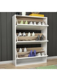 Resim Belen Ayakkabılık Beyaz 