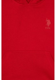 Resim U.s. Polo Assn. Erkek Çocuk Kırmızı Sweatshirt 50313941-vr171 Basıc Kırmızı 