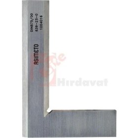 Resim Asimeto AS-639 Çelik Şapkalı Gönye 200X130MM 