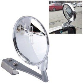 Resim Sones Araç Ön Kör Alanı Geniş Açı Ayarlı Sağ Yan Gözlem Aynası Gümüş 