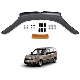 Resim Fiat Doblo Ön Kaput Koruyucu Rüzgarlığı 2015 2016 2017 2018 2019 
