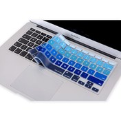 Resim Lacivert Mavi Macbook Pro Air Klavye Koruyucu Us-tr (eski Usb’li Model 2008/2017 Yılı) Ile Uyumlu Ombre McStorey