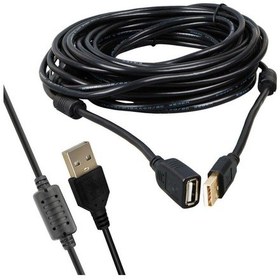 Resim Powermaster Pm-11955 Usb 2.0 Siyah Chipset 10metre Usb Uzatma Kablosu 