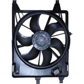 Resim Fantech Dacia Logan Radyatör Fan Motoru Davlumbazlı 2004--2015 