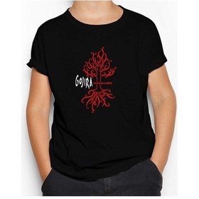 Resim Gojira The Link Alive Siyah Çocuk Tişört Siyah 