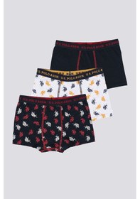 Resim U.S. Polo Assn. U.s. Polo Assn Erkek Çocuk Lacivert Boxer Lacivert 