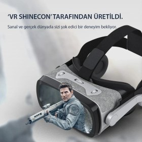 Resim Shinecon SC-G07E 3D Sanal Gerçeklik Gözlüğü - SIYAH-(5796) - F769K400-U98769 