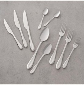 Resim Hisar Toskana 84 Parça Çelik Çatal Kaşık Bıçak Seti 