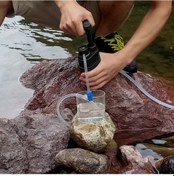 Resim Wezone Taşınabilir Su Filtresi - Kamp, Yürüyüş Ve Acil Durumlar İçin 5000 Litre Kapasiteli 
