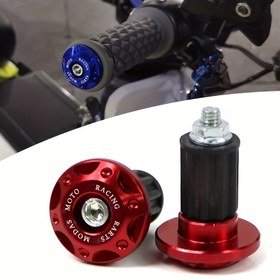 Resim Motosiklet Direksiyonu Bar Sonlu Kilitleme Kolu Bayonet Kapağı Kaydırıcı Motosiklet for HONDA Yamaha KTM off-Road Aracı Aksesuarları için 