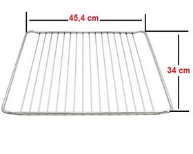 Resim Electrotech Ankastre Fırın Krom ızgara Teli-Yeni Modeller için 