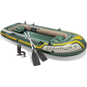 Resim Şişme Bot Seti - Intex - Seahawk 4 - 351cm - 4 Kişilik 68351 