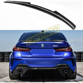 Resim Bmw 3 Serisi G20 Bagaj Üstü Spoiler Piano Black 2019- 