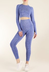 Resim Zeynos Giyim Spor Seamless Tayt Takım 