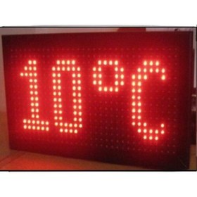 Resim Ledistar 16x32cm Led Saat Tarih Sıcaklık Göstergesi 