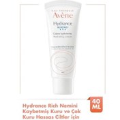 Resim Avene Hydrance Riche Cream Kuru Ciltler için Nemlendirici Krem 40ml 