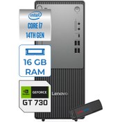 Resim Lenovo Thinkcentre Neo 50T Gen5 Intel Core I7 14700 16GB DDR5 2TB SSD Windows 11 Pro Nvidia GT730 4gb Masaüstü Bilgisayar 73012UAS0GL00P04 