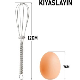 Resim Aydogan's Mini Çırpıcı Çelik 6 Adet 