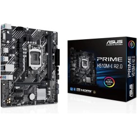 Resim Asus Prıme H510M-E R2.0 Intel H470 Lga1200 DDR4 3200 Dp Hdmı Vga M2 Usb3.2 Aura Rgb Matx (Prıme H510M-E R2.0) Anakart 