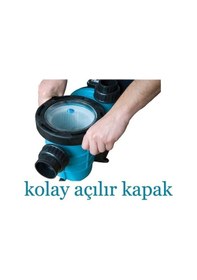 Resim Gemaş Havuz Pompası Streamer 2010 1.5 Hp 380 Volt 
